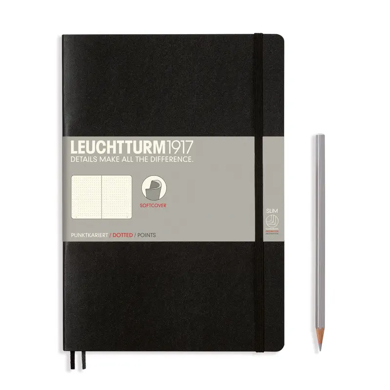 Leuchtturm1917 notitieboek Softcover Composition B5 dots