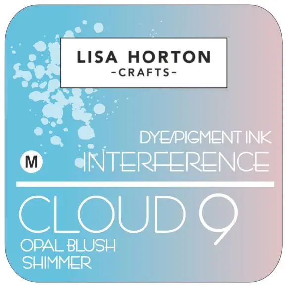 Lisa Horton Crafts - Cloud 9 Interference Dye/Pigment Shimmer Ink Opal Blush