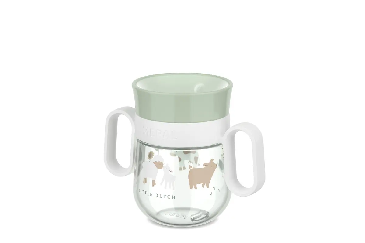 Little Dutch 360° drinkbeker Mepal Mio 200 ml - Little Farm