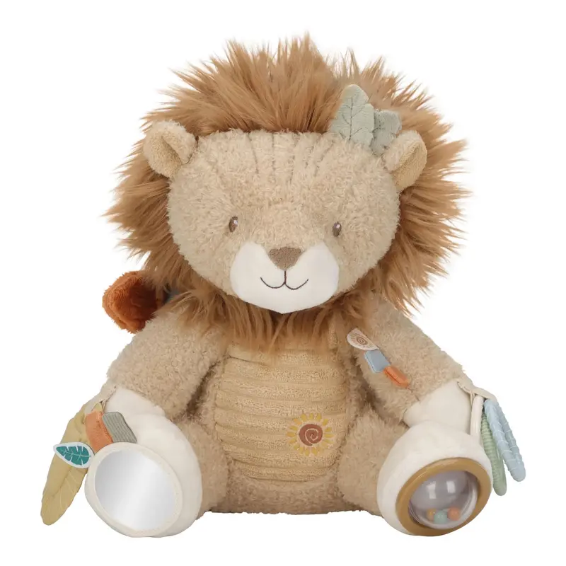Little Dutch Activiteitenknuffel Leeuw - Geel