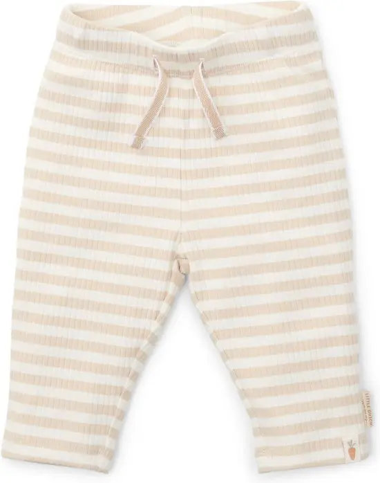 Little Dutch Broekje Stripe Sand/White