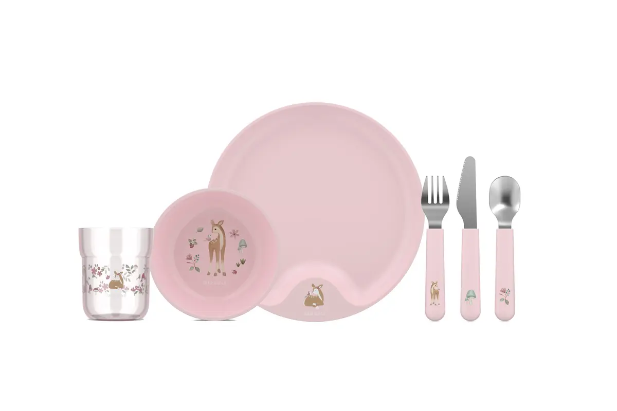 Little Dutch Kinderserviesset Mepal Mio 6-delig - Fairy Garden