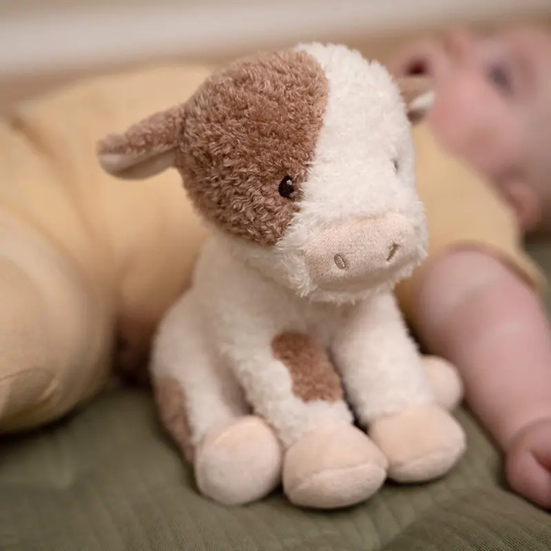 Little Dutch - Knuffel Koe 17cm - Little Farm