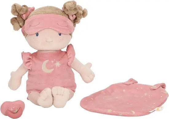Little Dutch Knuffelpop Rosa – 40 cm