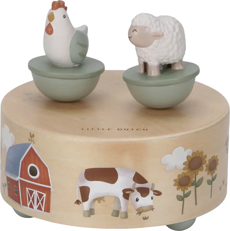 Little Dutch - Muziekdoosje - Little Farm FSC