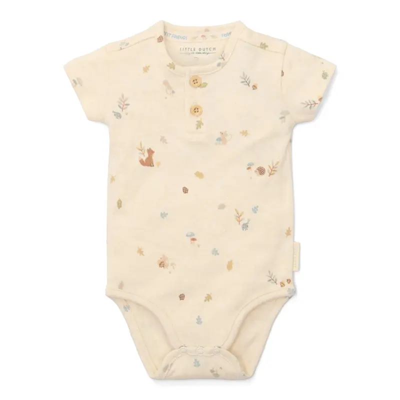 Little Dutch Romper korte mouw Forest Nature