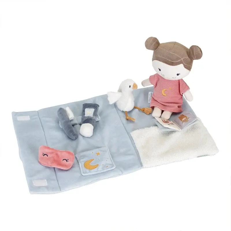 Little Dutch Rosa pop logeer speelset