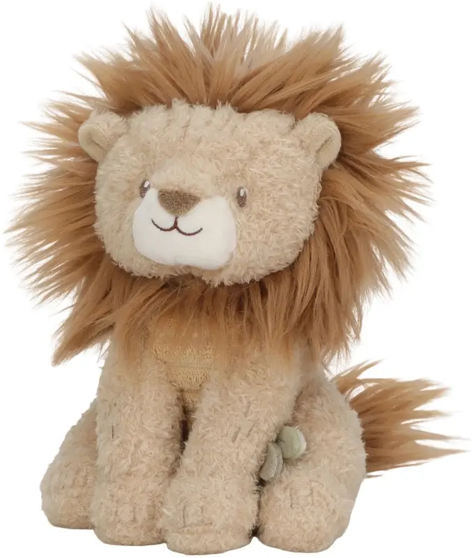 Little Dutch Safari Friends Knuffel Leeuw - 17 cm