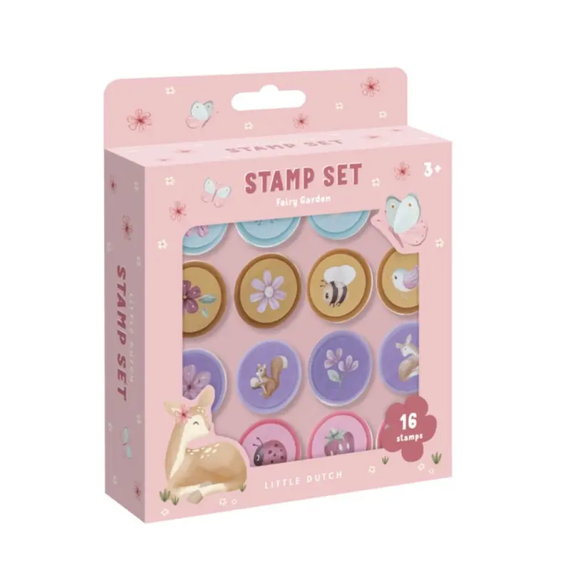 Little Dutch Self Inking Stamps Fairy Garden