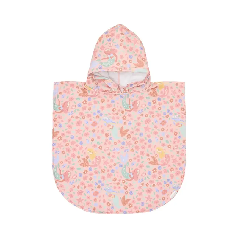 Little Dutch - Strand poncho Dreamy Mermaid Multicolour