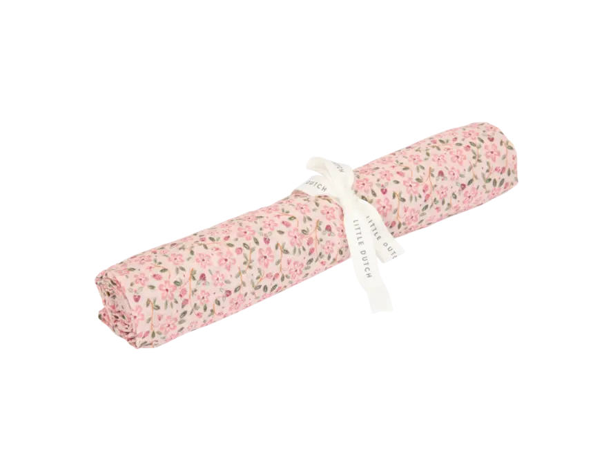 Little Dutch Swaddle doek hydrofiel 120 x 120 Fairy Floral