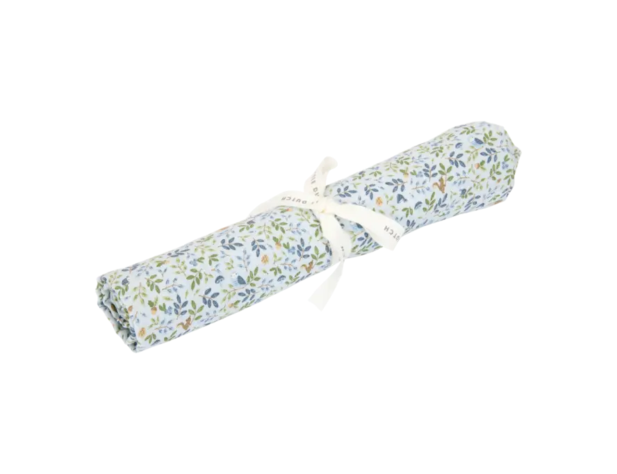 Little Dutch Swaddle doek hydrofiel 120 x 120 Forest Adventure