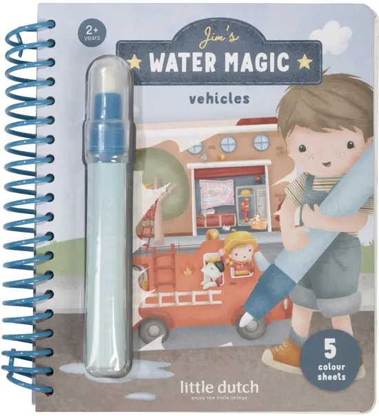 Little Dutch Waterkleurboek - Jim