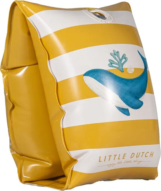Little Dutch Zwembandjes Ocean Dreams Blauw / Geel-wit