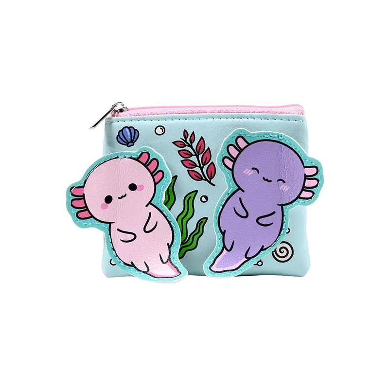 Maddie axolotl portemonneetje 8cm
