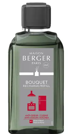 Maison Berger Anti-Odour Keukenluchtjes 200 ml Geurstokjes Navulling