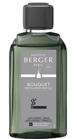 Maison Berger Anti-Odour Tabaksluchtjes 200 ml Geurstokjes Navulling