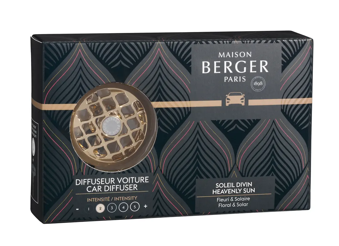 Maison Berger Autoparfumset Resonance Set Heavenly Sun