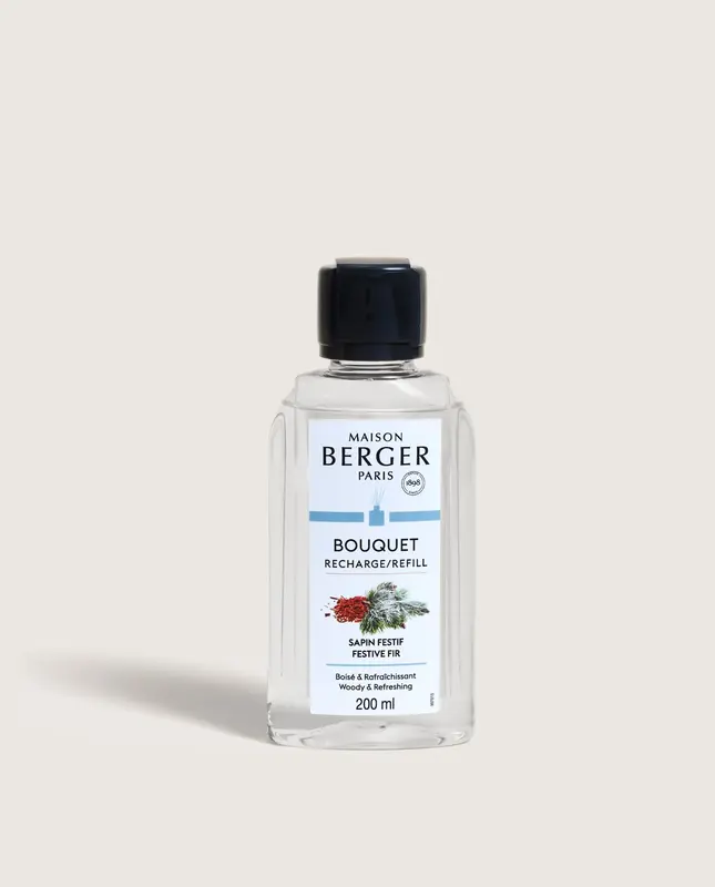 Maison Berger Festive Fir geurstokjes navulling 200 ml