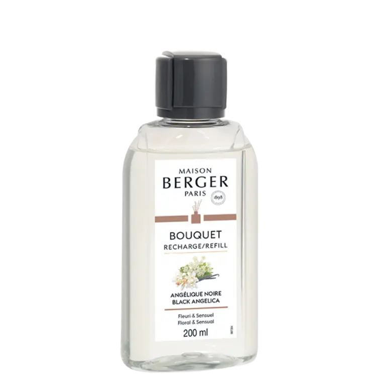 Maison Berger Geurstokjes Black Angelica navulling 200ml