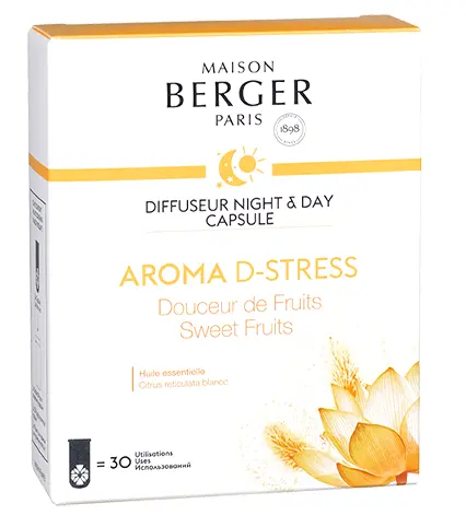 Maison Berger Night & Day Diffuser Capsule Aroma D-Stress