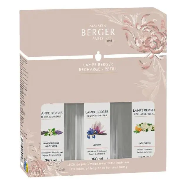 Maison Berger Triopack Ophelia - 3x 250 ml