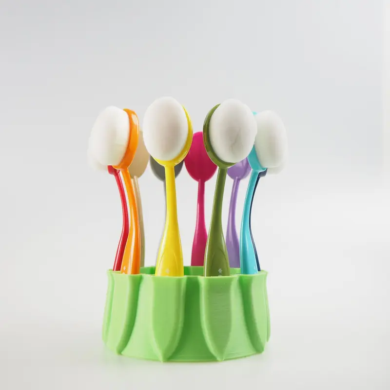 MakeItbyMarko - Ring-Toss Brush Caddy - Green