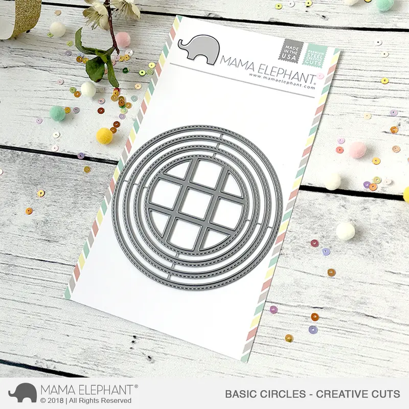 Mama Elephant - Basic Circles - Creative Cuts