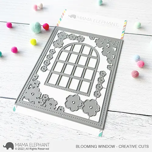Mama Elephant - Blooming Window - Creative Cuts