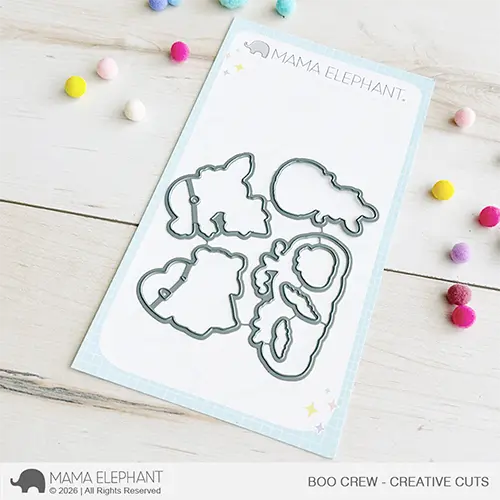 Mama Elephant - Boo Crew - Creative Cuts