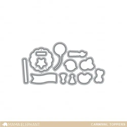 Mama Elephant - Carnival Toppers - Creative Cuts