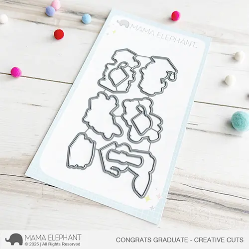 Mama Elephant - Congrats Graduate - Creative Cuts