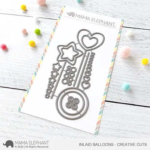 Mama Elephant - Inlaid Balloons - Creative Cuts