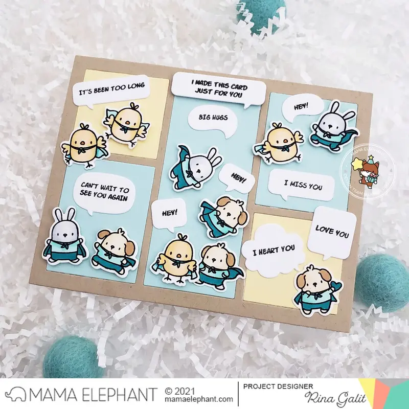 Mama Elephant - Let's Chat - Creative Cuts