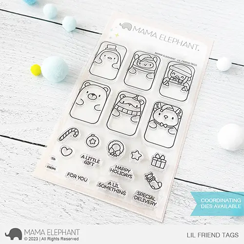 Mama Elephant - Lil Friend Tags