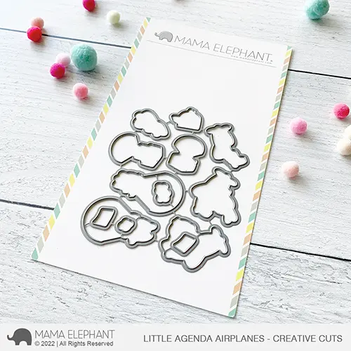 Mama Elephant - Little Agenda Airplanes - Creative Cuts