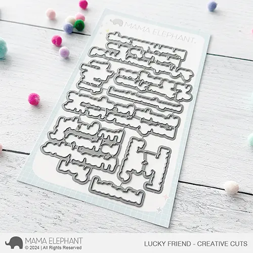 Mama Elephant - Lucky Friend - Creative Cuts