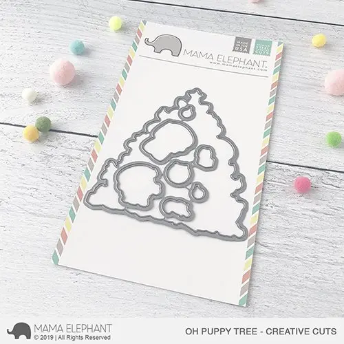 Mama Elephant - Oh Puppy Tree - Creative Cuts