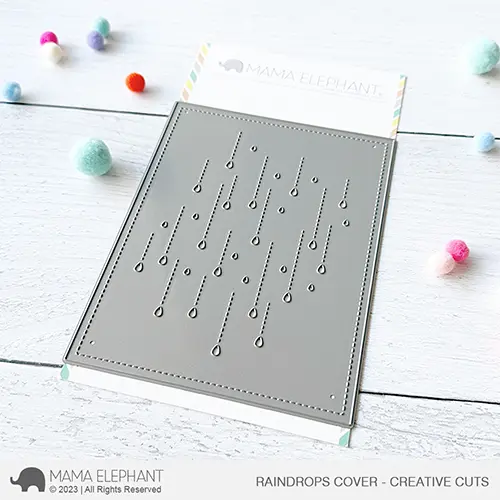 Mama Elephant - Raindrops Cover - Creative Cuts