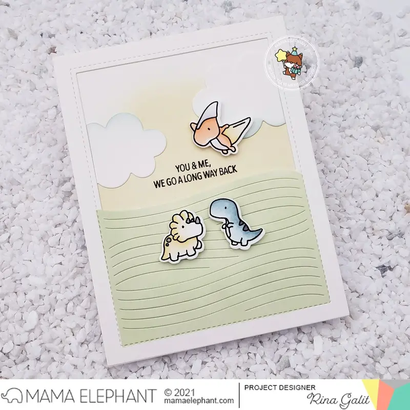 Mama Elephant - Rolling Waves Cover - Creative Cuts