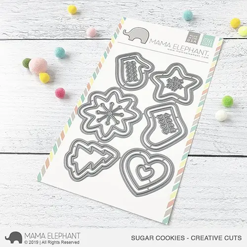 Mama Elephant - Sugar Cookies - Creative Cuts
