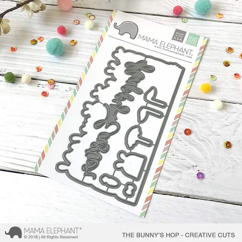 Mama Elephant - The Bunny's Hop - Creative Cuts