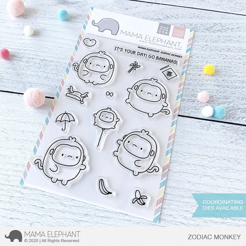 Mama Elephant - Zodiac Monkey
