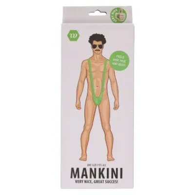 Mankini groen one size