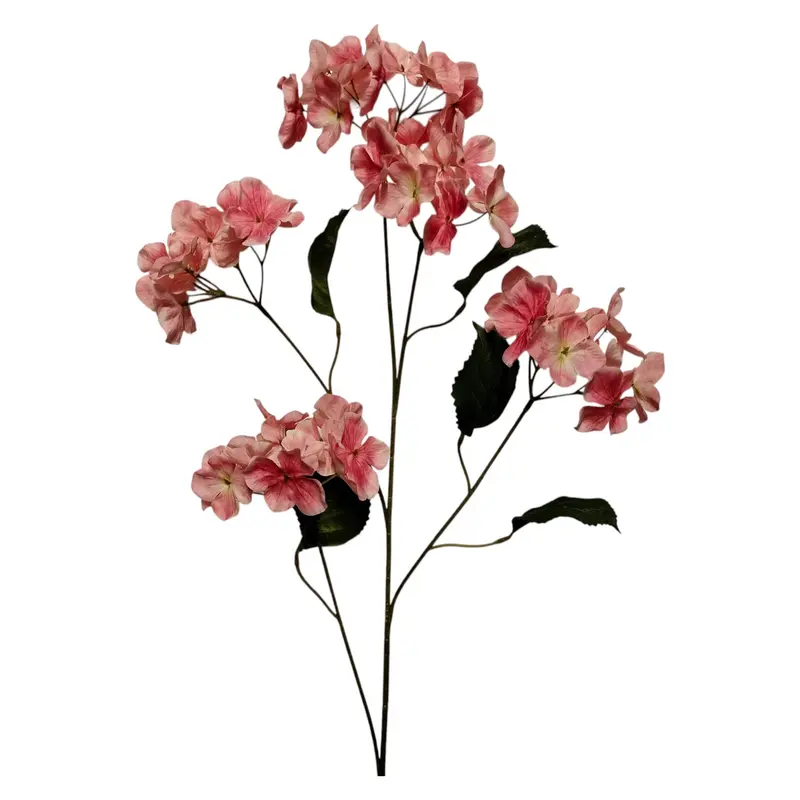 Mansion - 109cm pink hydrangea