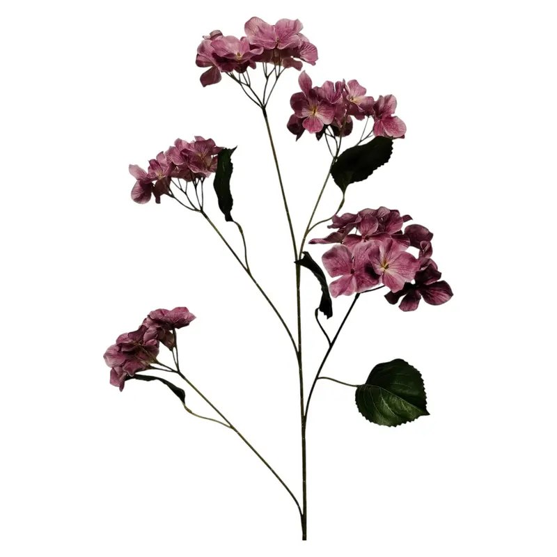 Mansion - 109cm violet hydrangea