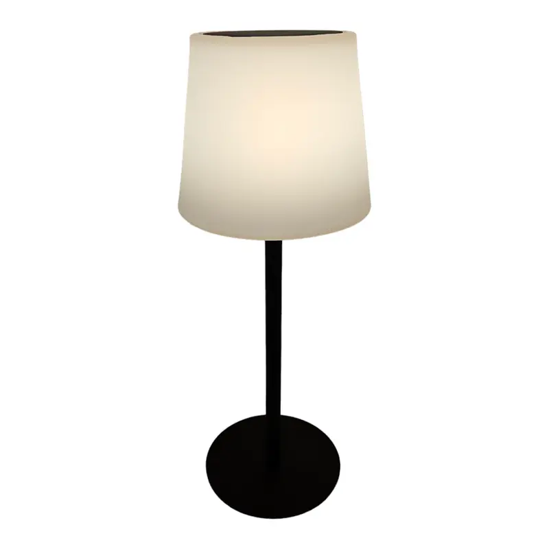Mansion - Black Solar lamp USB charging 15*15*40cm