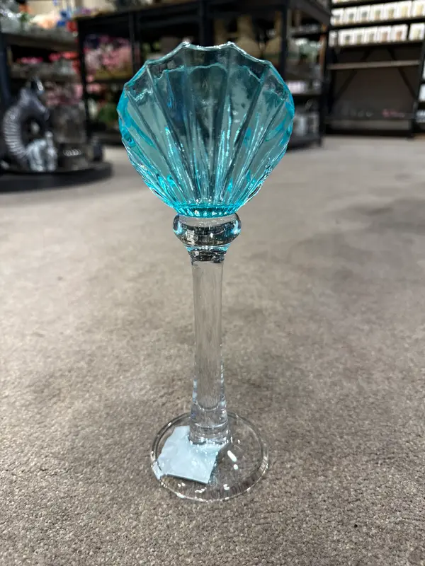 Mansion - Candleholder scallop 9.5*9*25