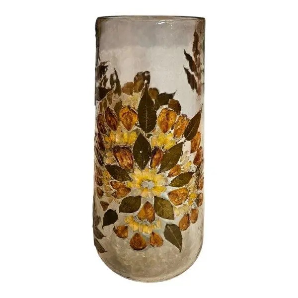 Mansion - Glass Conic Vase Hova 15.5*29.5