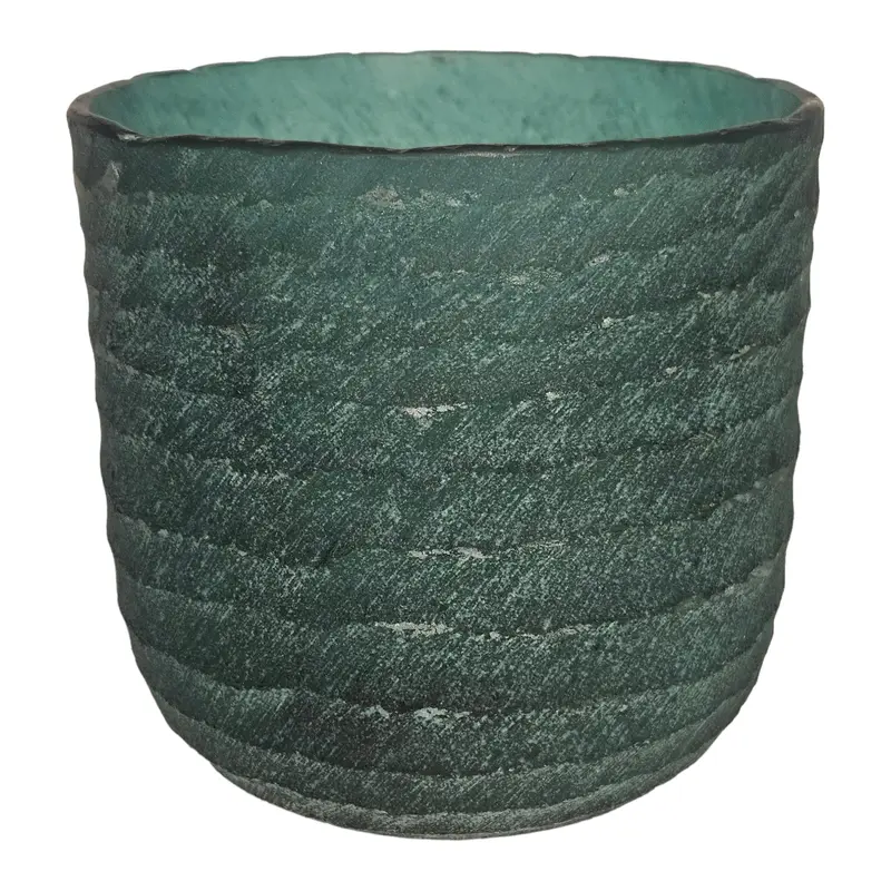 Mansion - Glass Green Espe 13*13*13cm